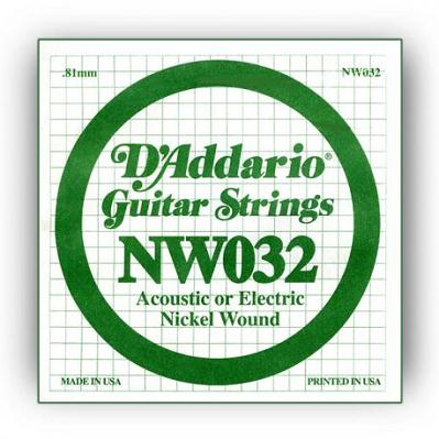 DADDARIO Cuerda suelta para guitarra electrica NW032
