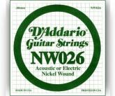 DADDARIO Cuerda suelta para guitarra electrica NW026