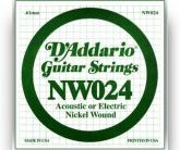 DADDARIO Cuerda suelta para guitarra electrica NW024