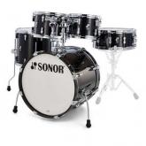 SONOR SET AQ2 STUDIO TRANSPARENT BLACK