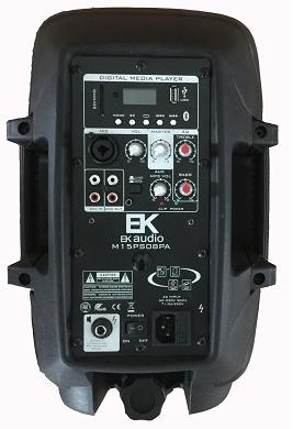 BAFLE ACTIVO EK AUDIO M15PS08PA 320W.