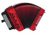 HOHNER Compadre SOL-DO-FA Rojo