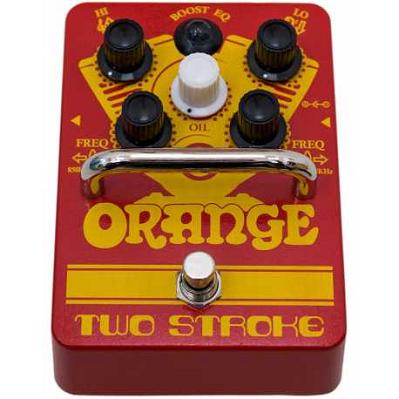 ORANGE Pedal booster TWO STROKE.