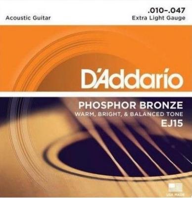 CUERDAS ACUSTICA D�ADDARIO EJ15