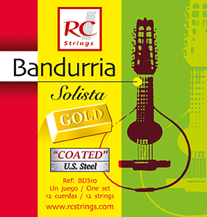 CUERDAS BANDURRIA ROYAL CLASSICS SOLISTA GOLD BDS10