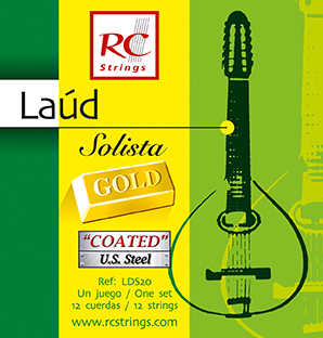CUERDAS LAUD ROYAL CLASSICS SOLISTA GOLD LDS20