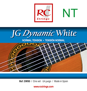 CUERDAS GUITARRA CLASICA ROYAL CLASSICS JG Dynamic White  -  DW90