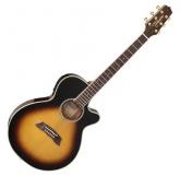 TAKAMINE GUITARRA ACSTICA THINLINE 138 A/E CUTAWAY - TOBACCO SUNBURST