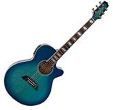 TAKAMINE GUITARRA ACSTICA THINLINE 178 A/E CUTAWAY - BLUE FLAMME