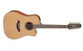 GUITARRA TAKAMINE DREADNOUGHT 12 CORDES CUTAWAY ELECTRO GTVP3DC12  