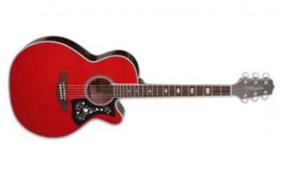 GUITARRA TAKAMINE ELECTROACUSTICA GN75 TRANSPARENT WINE RED 