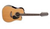 TAKAMINE DREADNOUGHT EF400 E/A THERMAL TOP CUTWAY - NATURAL