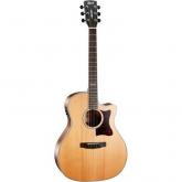 CORT Guitarra electroacustica de 6 cuerdas con cutaway GA5F BW NS.