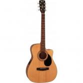 CORT Guitarra electroacustica de 6 cuerdas con cutaway AF515CE OP.