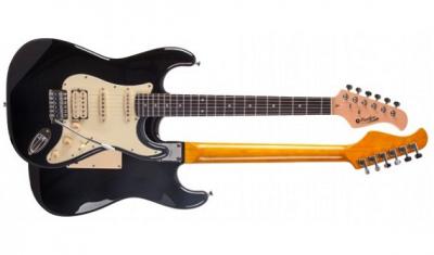GUITARRA EL�CTRICA PRODIPE SERIE ST83-RA STRATOCASTER NEGRA