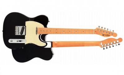 GUITARRA EL�CTRICA PRODIPE SERIE TC80-MA TELECASTER NEGRA