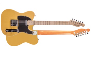 GUITARRA ELCTRICA PRODIPE SERIE TC80-MA TELECASTER BUTTERSCOTCH