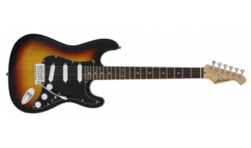 GUITARRA ARIA STG003SPL3TS SOMBREADA TIPO STRATOCASTER