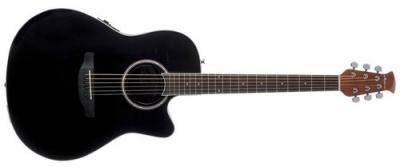 OVATION  Applause Guitarra electro-ac�stica BLACK SATIN AB24-5S