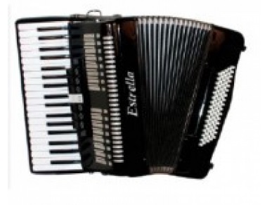 ACORDE�N ESTRELLA 37/96 NEGRO