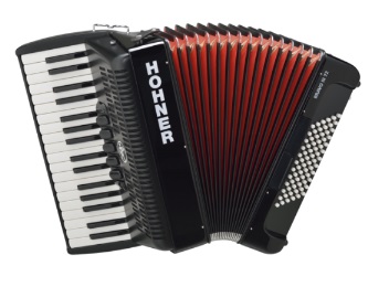 ACORDE�N HOHNER BRAVO III 72 NEGRO