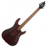 CORT Guitarra elctrica st KX300 ETCHED BLACK RED. 641574