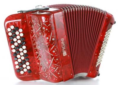 ACORDEON PIGINI IZAR ROJA