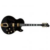 HAGSTROM Guitarra de cuerpo hueco HJ 500 BLK. 619279