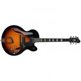 HAGSTROM Guitarra de cuerpo hueco HJ 800 VSB. 619282