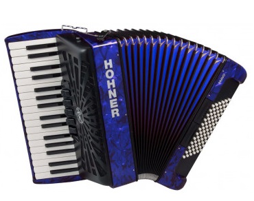 Acorde�n Hohner Bravo III 72 A16641 Azul