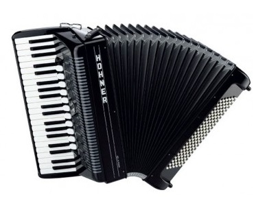 Acorde�n Hohner Amica IV 120 Bajos A4332 Negro