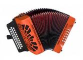 Acorden Hohner Compadre GCF A-4825 Naranja