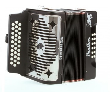 Acorde�n Hohner A-4800-GCF Panther Negro Mate