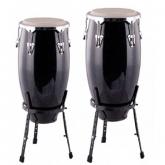 CONGAS JINBAO 11 3/4 + 12 1/2 NEGRAS