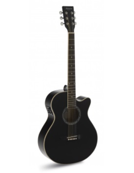 GUITARRA AC�STICA ADMIRA INDIANA NEGRA SATINADA ADMAINDCEBKS