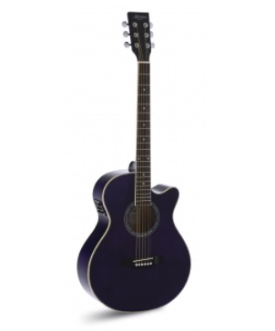 GUITARRA AC�STICA ADMIRA INDIANA MORADA BRILLO ADMAINDCEPPLB