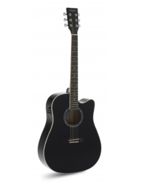 GUITARRA AC�STICA ADMIRA TENNESSEE NEGRA BRILLO