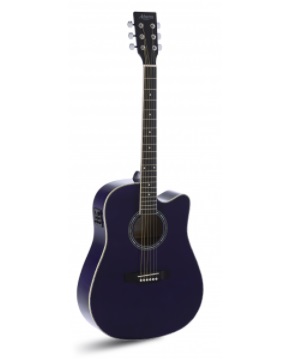 GUITARRA AC�STICA ADMIRA TENNESSEE MORADA BRILLO ADMATNSCEPPLB