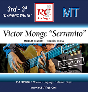 CUERDAS ROYAL CLASSIC V�ctor Monge SERRANITO White  -  SRW90