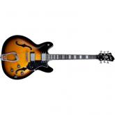 HAGSTROM Guitarra de cuerpo semi-hueco VIKING TSB. 619262