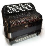 ACORDEON BOTONES PIGINI PRO96 NEGRA