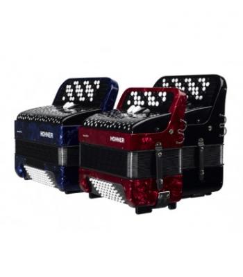 Acorde�n Hohner A-4173 Nova III 96 Bajos Rojo