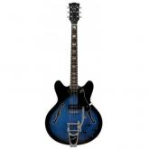 VOX Guitarra de cuerpo semi-hueco BOBCAT V90 BIGSBY BLUE BURST. 648015