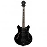 VOX Guitarra de cuerpo semi-hueco BOBCAT S66 BIGSBY BLACK. 648016