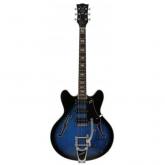 VOX Guitarra de cuerpo semi-hueco BOBCAT S66 BIGSBY BLUE BURST. 648017