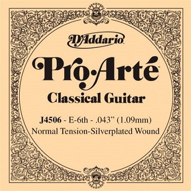 D�addario J4506 Cuerda Suelta para Guitarra Espa�ola