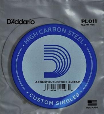 D Addario PL011 Cuerda Suelta para Guitarra El�ctrica y Ac�stica