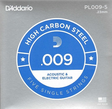 D�Addario PL009-5 Pack - 5 Cuerdas
