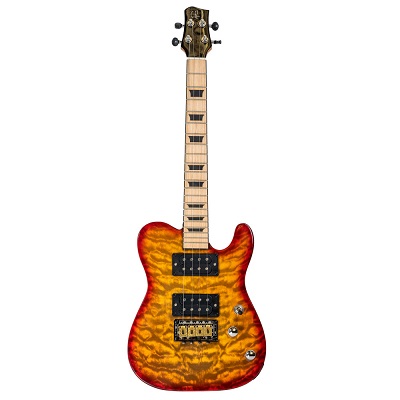 Ukelele Tenor Bones BT-4TA �mbar Transparente El�ctrico