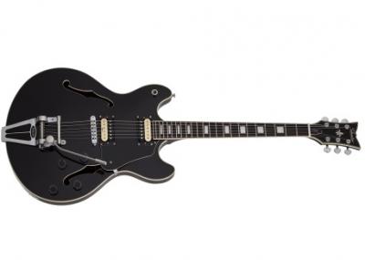 SCHECTER Guitarra de cuerpo semi-hueco CORSAIR 2020 G BLK. 652804